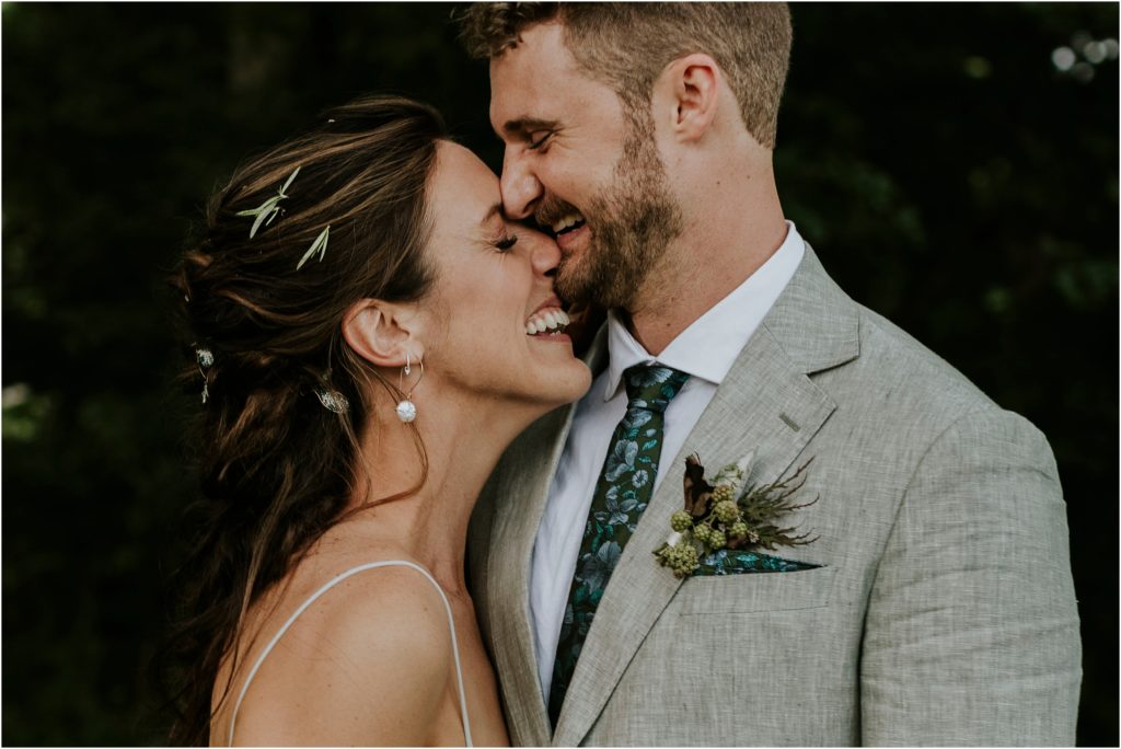 Eclectic wedding in Rhode Island filled with DIY details. Photographed by Love, Sunday Photography