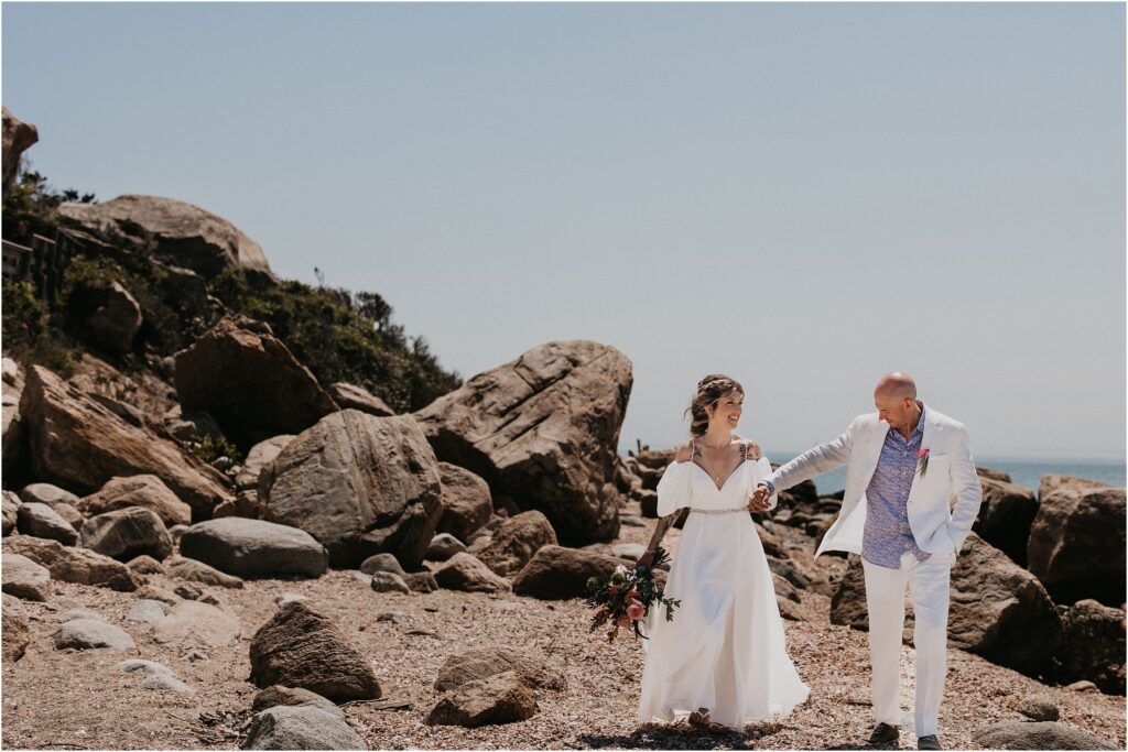 Hammonasset Beach State Park Wedding | Whitney + Chette