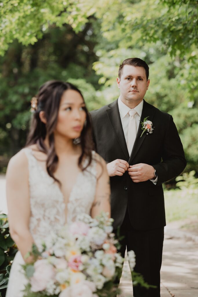 Lamberton Conservatory Wedding | Lily + Matt