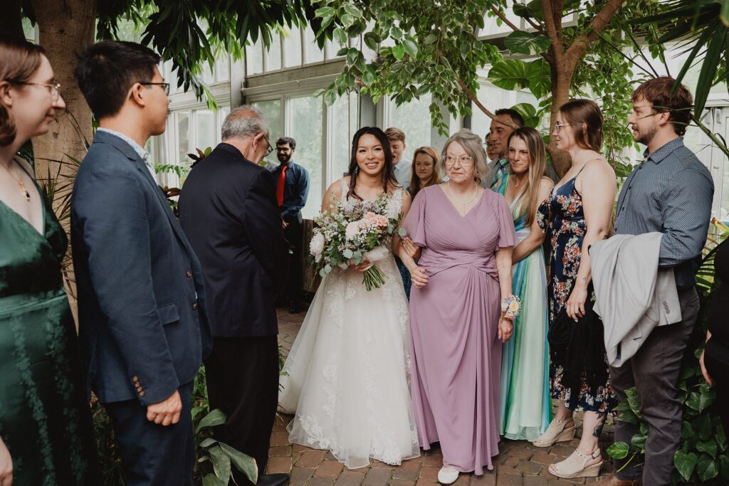 Lamberton Conservatory Wedding | Lily + Matt