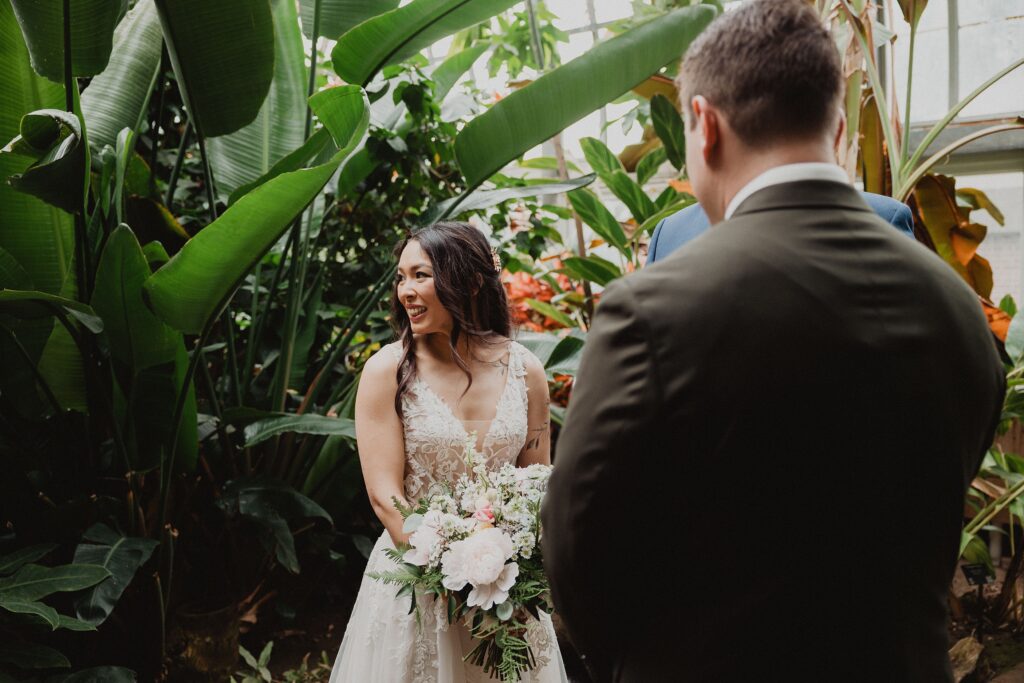 Lamberton Conservatory Wedding | Lily + Matt