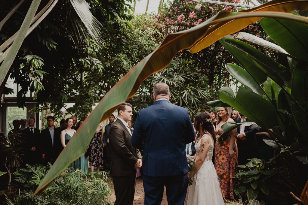 Lamberton Conservatory Wedding | Lily + Matt