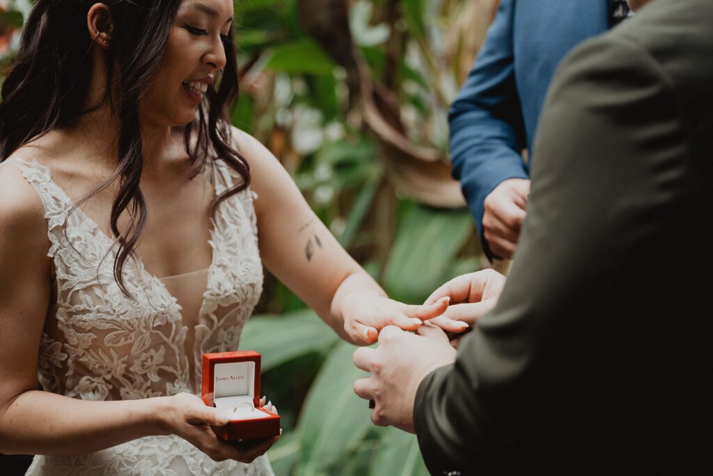Lamberton Conservatory Wedding | Lily + Matt