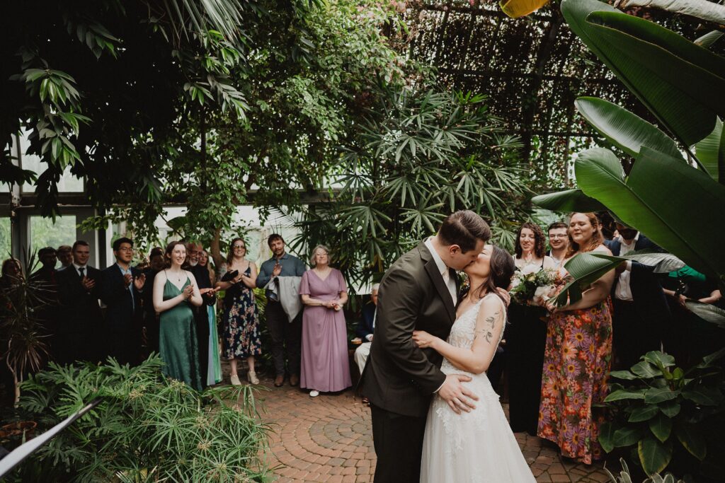 Lamberton Conservatory Wedding | Lily + Matt