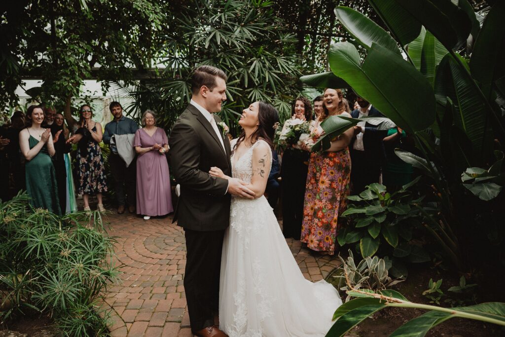 Lamberton Conservatory Wedding | Lily + Matt