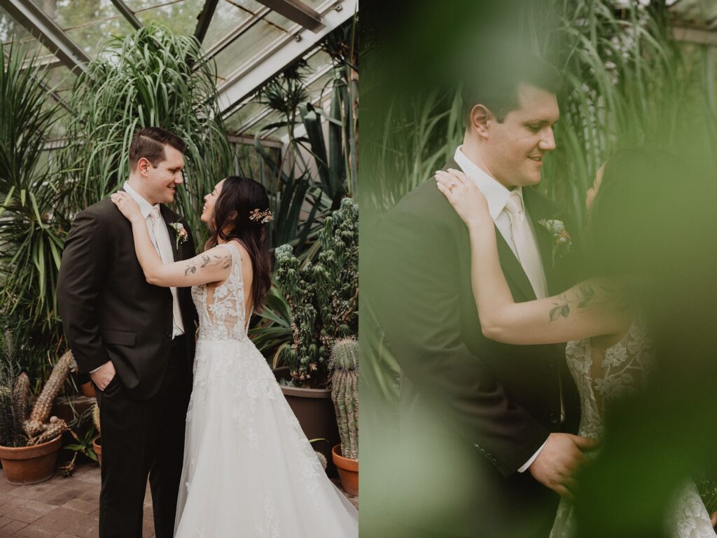 Lamberton Conservatory Wedding | Lily + Matt