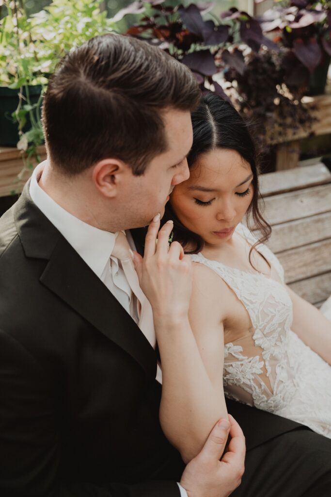 Lamberton Conservatory Wedding | Lily + Matt